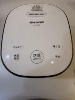 【美品】SHARP 炊飯器 KS-CF058 3合炊きのサムネイル