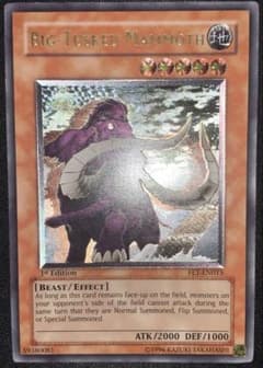 遊戯王 ビッグホーンマンモス レリーフ 英語 英語版 1st 強個体 - メルカリ