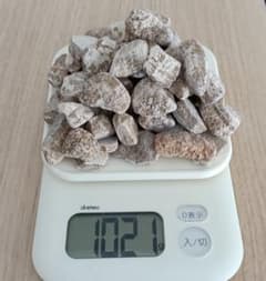 ☆秋田発『北投石』1021グラム 100%本物!秋田玉川温泉産✨放射線量