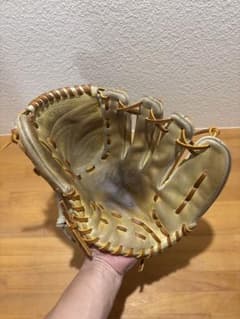 MIZUNO 軟式グローブ ベージュ×キャメル レース交換済 MIZUNO 軟式グローブ ベージュ×キャメル レース交換済 - メルカリ
