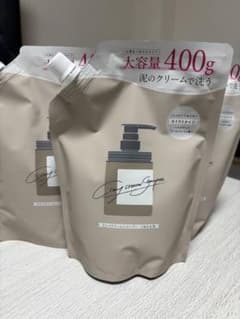 cocone クレイクリームシャンプー 400g詰替3個セットのサムネイル