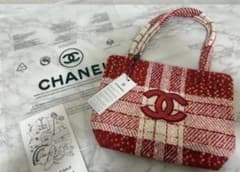CHANEL シャネル ノベルティ トートバッグ レッド - メルカリ