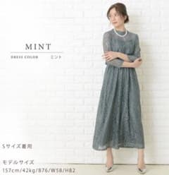 総レース　パーティードレスのサムネイル