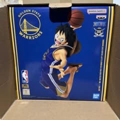 NBAワンピース コラボフィギュア ルフィ ウォリアーズ未開封 - メルカリ