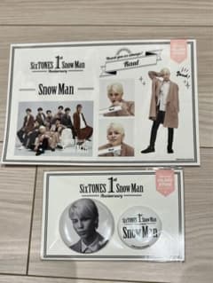 Snow Man 1st Anniversary 缶バッジ ステッカー ラウールのサムネイル