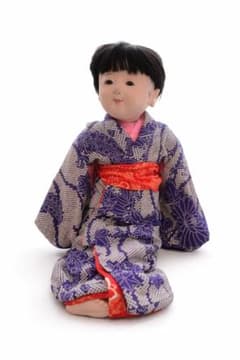 【名工 貞岡彦次郎 作】市松人形 約150年前の傑作 着物 共箱付 初出し 名工 貞岡彦次郎 作】市松人形 約150年前の傑作 着物 共箱付 初出し