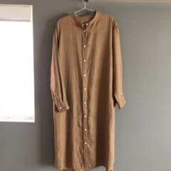 無印良品　リネンシャツワンピースのサムネイル