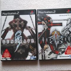 GUNGRAVE ガングレイヴ 2本セット PS2 ソフトのサムネイル