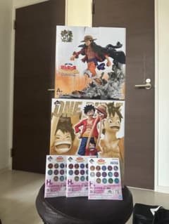 ワンピース ルフィフィギュア & クリアファイルセットのサムネイル