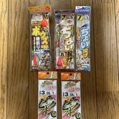 堤防釣り 仕掛けセット サビキ釣り、ちょい投釣りのサムネイル
