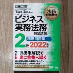 ビジネス実務法務検定試験 2級 精選問題集 2022年版のサムネイル