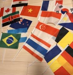 多国籍国旗27本セットのサムネイル
