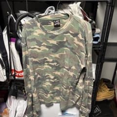 BELVET 迷彩柄 サーマル長袖Tシャツ M - メルカリ