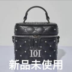 新品未開封】Darich キルティングビジュースクエアミニバッグ BLK