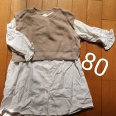 【新品・未使用】80センチ ワンピースのサムネイル