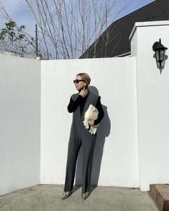 ma_様専用girlish St.cecilia Vネックサロペット