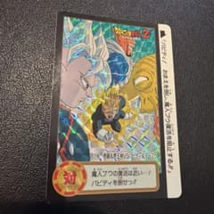 ドラゴンボールZ カードダス 110 悟飯＆界王神 当時物 - メルカリ
