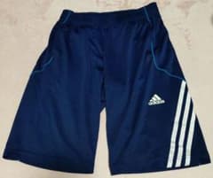 adidas ネイビー ハーフパンツ ストライプのサムネイル