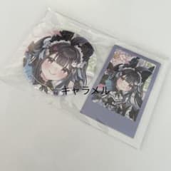 にじさんじ 誕生日グッズ 缶バッジ チェキ風カード エナー・アール