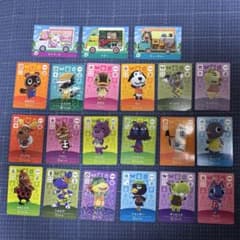 どうぶつの森 amiiboカード 21枚セット　サンリオキャラクターズコラボのサムネイル