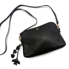 良品✨】tory burch トリーバーチ ショルダーバッグ チャーム 鳥 黒 