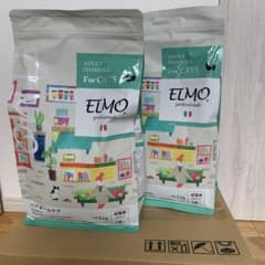 ELMO エルモ ヘアボールケア２キロ✖️2袋のサムネイル