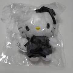 ハローキティ ぬいぐるみボールチェーン3 ブラックリボンのサムネイル
