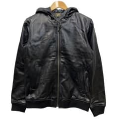 WAIPER.inc シープスキン HOODED レザージャケット M ワイパーのサムネイル