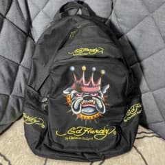 Ed Hardy by Christian Audigier 犬ロゴ リュック - メルカリ