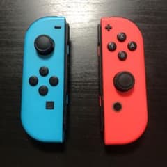 ジャンク品】NintendoSwitch Joy-Con ネオンブルー/レッド - メルカリ