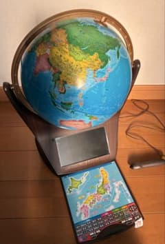 ドウシシャ しゃべる地球儀 パーフェクトグローブ ネオビジョン プレミアムのサムネイル