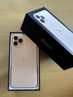 Apple iPhone 11 Pro ゴールド本体 64GB - メルカリ