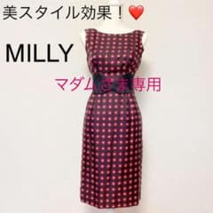 【美品❤️】Milly ミリー　リボンワンピース　美スタイル効果抜群!のサムネイル