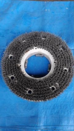 14インチポリッシャー用タイネックスブラシ中古/床洗浄/剥離洗浄/タイル洗いなどのサムネイル