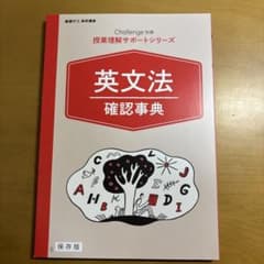 進研ゼミ　英文法　英語参考書　文法　高校英語