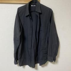UNIQLO U 長袖シャツ ダークグレー　Mサイズのサムネイル