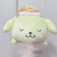 ポムポムプリン　ぽてっと寝そべりBIGぬいぐるみ