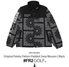 激レア】 FR2 GOLF ペイズリー柄 2wayブルゾン - メルカリ