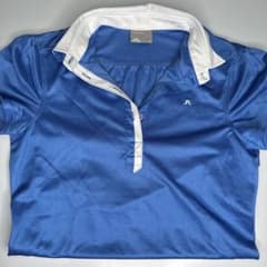 J.LINDEBERG レディース ゴルフシャツ ブルー