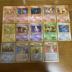 旧*カ様 ポケモンカード 旧裏面 14枚セットのサムネイル