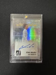 Luka Modric 친필 사인 카드 2016-17 Donruss