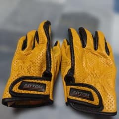 DAYTONA レザーグローブ XL イエローのサムネイル