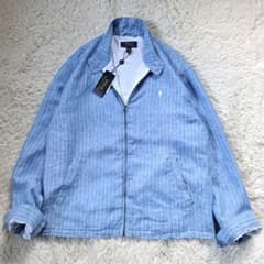 新品タグ付き 定価4.2万 ポロラルフローレン リネン ブルゾン ポニー刺繍 m99367357844_1.jpg?1771832988