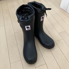 moz レインブーツ 25cm ブラックのサムネイル