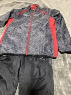 phiten ジャージ上下セット Sサイズ グレー/レッド phiten ジャージ上下セット Sサイズ グレー/レッド - メルカリ