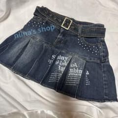 トゥララ スカート デニム 平成ギャル - メルカリ