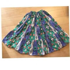 値下げ！！☆新品☆ＷＣ ネイティヴ柄ロングスカートのサムネイル