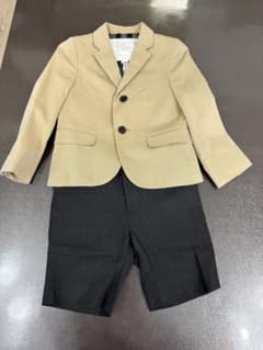 本日限定 Burberry 4Tフォーマルスーツ 3点セット 入学式 七五三 