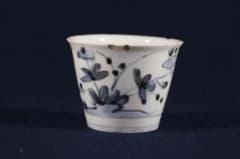 433　初期伊万里染付大振蕎麦猪口　江戸初期 433 初期伊万里染付大振蕎麦猪口 江戸初期 - メルカリ