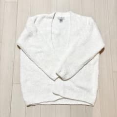 カシウエア　ボーイフレンドカーディガン　クリーム